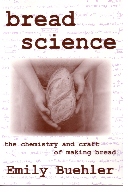 cover of book Bread Science with hands holding loaf of bread